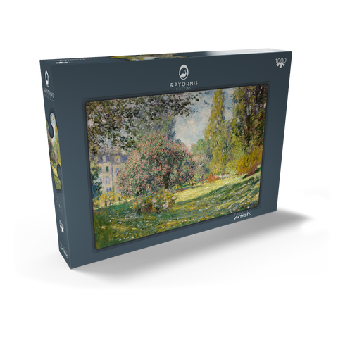 Landscape: The Parc Monceau (1876) by Claude Monet 1000 Puzzle Schachtel Ansicht2