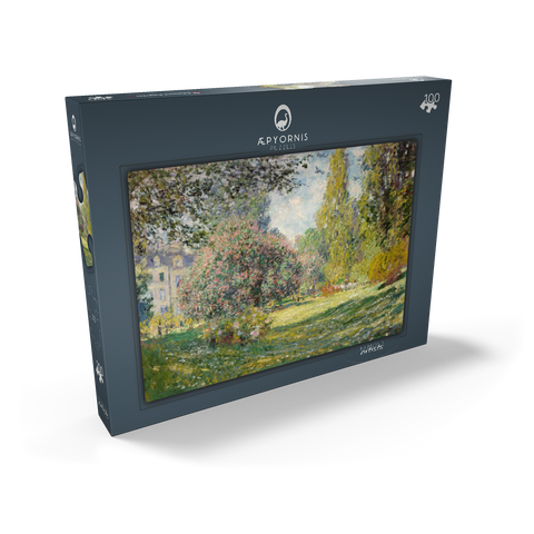 Landscape: The Parc Monceau (1876) by Claude Monet 100 Puzzle Schachtel Ansicht2