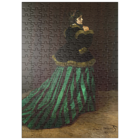 puzzleplate Claude Monet's Camille (The Woman in the Green Dress) (1866) 200 Puzzle