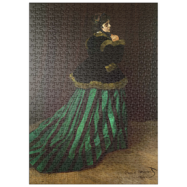 puzzleplate Claude Monet's Camille (The Woman in the Green Dress) (1866) 500 Puzzle