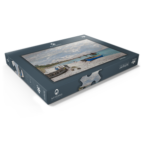 Alternative Darstellung des Puzzle-Motivs The Beach at Sainte-Adresse (1867) by Claude Monet – Puzzleteile: 200
