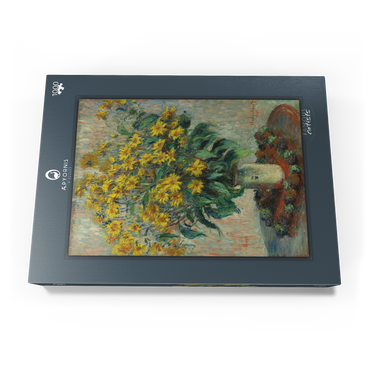 Jerusalem Artichoke Flowers (1880) by Claude Monet 1000 Puzzle Schachtel Ansicht3