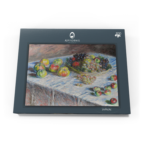 Apples and Grapes (1880) by Claude Monet 100 Puzzle Schachtel Ansicht3