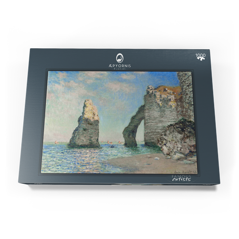Claude Monet's The Cliffs at Étretat (1885) 1000 Puzzle Schachtel Ansicht3