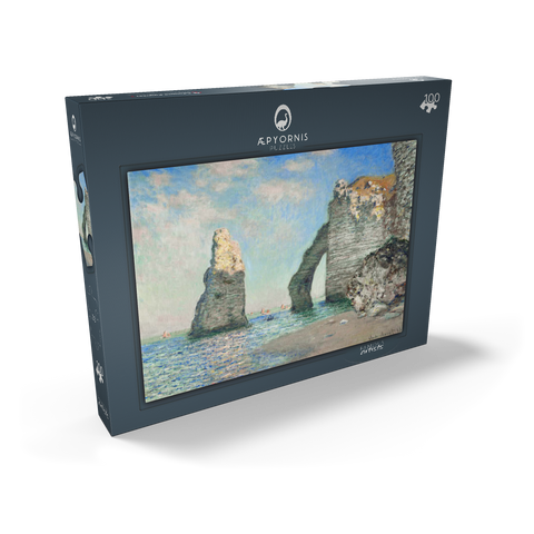 Claude Monet's The Cliffs at Étretat (1885) 100 Puzzle Schachtel Ansicht2
