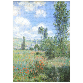 Darstellung des Puzzle-Motivs View of Vétheuil (1880) by Claude Monet – Puzzleteile: 200