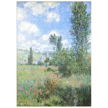 puzzleplate View of Vétheuil (1880) by Claude Monet 200 Puzzle
