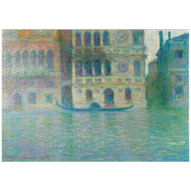 Darstellung des Puzzle-Motivs Venice, Palazzo Dario (1908) by Claude Monet – Puzzleteile: 1000