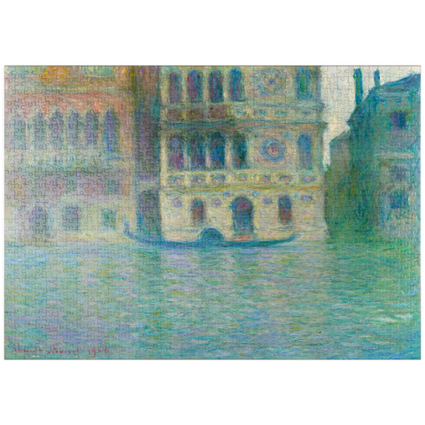 puzzleplate Venice, Palazzo Dario (1908) by Claude Monet 1000 Puzzle