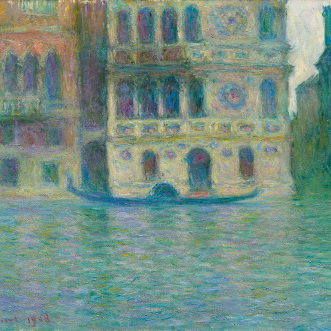 Venice, Palazzo Dario (1908) by Claude Monet 100 Puzzle 3D Modell