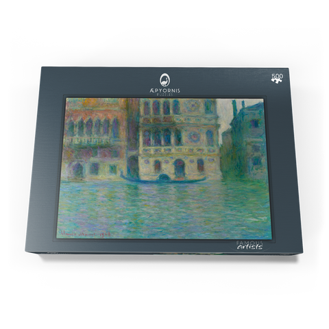 Venice, Palazzo Dario (1908) by Claude Monet 500 Puzzle Schachtel Ansicht3
