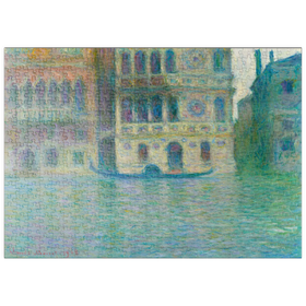 Darstellung des Puzzle-Motivs Venice, Palazzo Dario (1908) by Claude Monet – Puzzleteile: 500