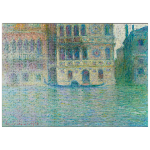 puzzleplate Venice, Palazzo Dario (1908) by Claude Monet 500 Puzzle