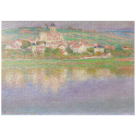 Darstellung des Puzzle Motivs Vétheuil (1901) by Claude Monet - Puzzleteile: 1000