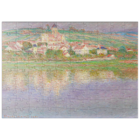 puzzleplate Vétheuil (1901) by Claude Monet 100 Puzzle