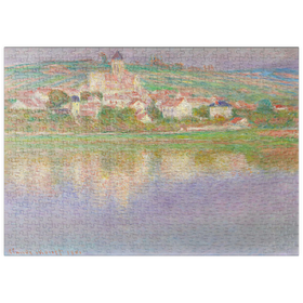 Darstellung des Puzzle Motivs Vétheuil (1901) by Claude Monet - Puzzleteile: 500