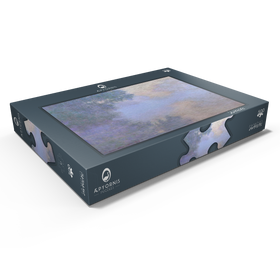 Darstellung des Puzzle Motivs Morning on the Seine near Giverny (1897) by Claude Monet - Puzzleteile: 500