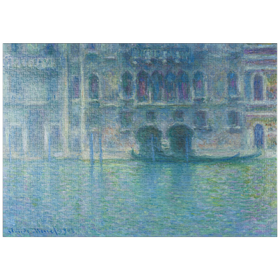 Darstellung des Puzzle-Motivs Palazzo da Mula, Venice (1908) by Claude Monet – Puzzleteile: 1000