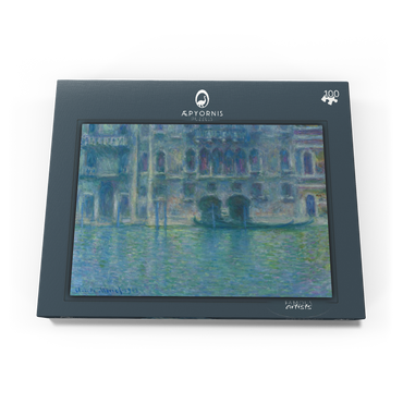 Palazzo da Mula, Venice (1908) by Claude Monet 100 Puzzle Schachtel Ansicht3