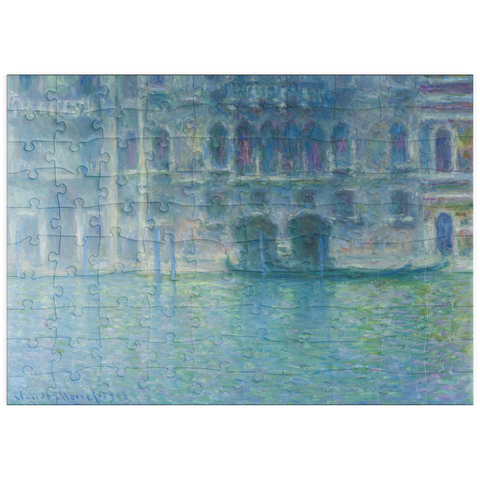 puzzleplate Palazzo da Mula, Venice (1908) by Claude Monet 100 Puzzle