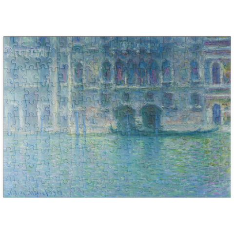 puzzleplate Palazzo da Mula, Venice (1908) by Claude Monet 200 Puzzle