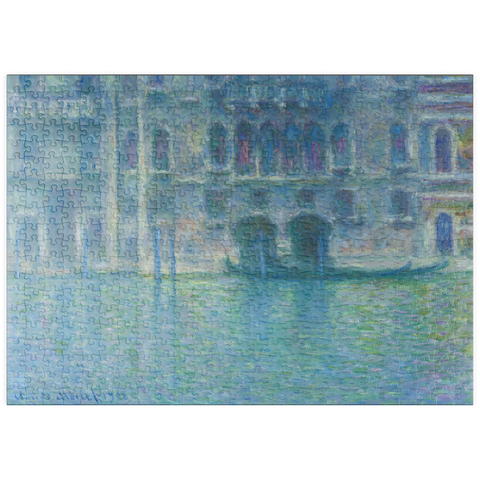 puzzleplate Palazzo da Mula, Venice (1908) by Claude Monet 500 Puzzle
