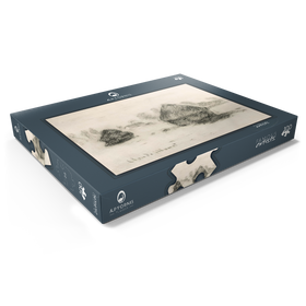 Darstellung des Puzzle Motivs Stacks of Wheat by Claude Monet - Puzzleteile: 100