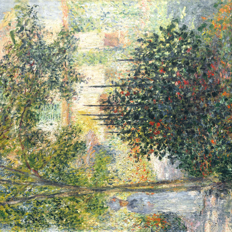 Camille Monet in the Garden at Argenteuil (1876) by Claude Monet 1000 Puzzle 3D Modell