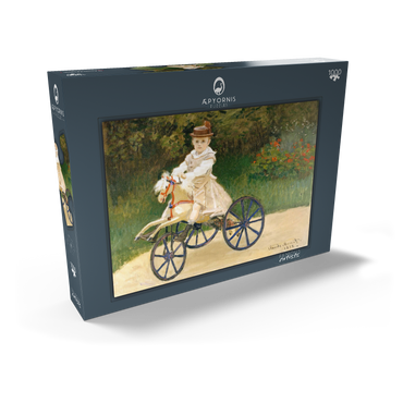 Jean Monet on His Hobby Horse (1872) by Claude Monet 1000 Puzzle Schachtel Ansicht2