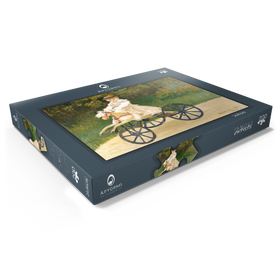 Darstellung des Puzzle Motivs Jean Monet on His Hobby Horse (1872) by Claude Monet - Puzzleteile: 200