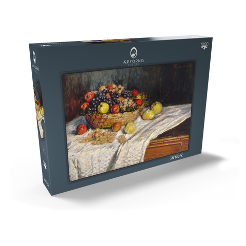 Apples and Grapes (1879–1880) by Claude Monet 1000 Puzzle Schachtel Ansicht2
