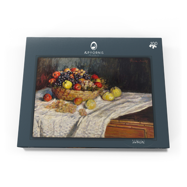 Apples and Grapes (1879–1880) by Claude Monet 100 Puzzle Schachtel Ansicht3