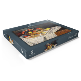 Alternative Darstellung des Puzzle-Motivs Apples and Grapes (1879-1880) by Claude Monet – Puzzleteile: 200
