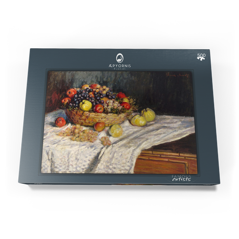 Apples and Grapes (1879–1880) by Claude Monet 500 Puzzle Schachtel Ansicht3