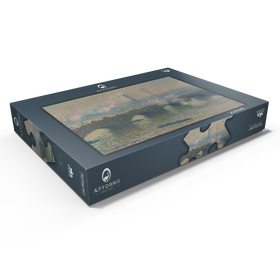 Darstellung des Puzzle Motivs Waterloo Bridge, Gray Day (1903) by Claude Monet - Puzzleteile: 1000