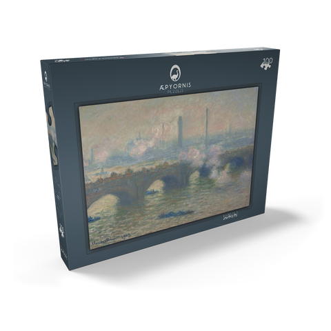 Waterloo Bridge, Gray Day (1903) by Claude Monet 100 Puzzle Schachtel Ansicht2