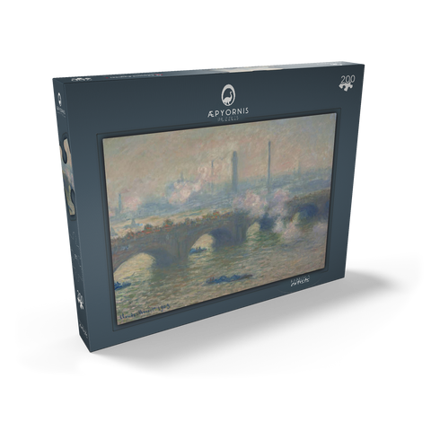 Waterloo Bridge, Gray Day (1903) by Claude Monet 200 Puzzle Schachtel Ansicht2