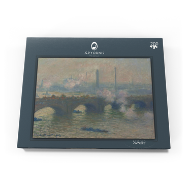 Waterloo Bridge, Gray Day (1903) by Claude Monet 200 Puzzle Schachtel Ansicht3