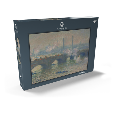 Waterloo Bridge, Gray Day (1903) by Claude Monet 500 Puzzle Schachtel Ansicht2
