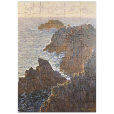 puzzleplate Claude Monet's Rocks at Belle-Isle, Port-Domois (1886) 100 Puzzle