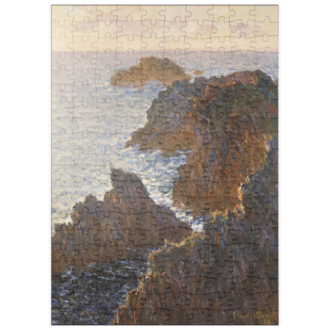 puzzleplate Claude Monet's Rocks at Belle-Isle, Port-Domois (1886) 200 Puzzle