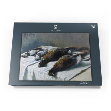 Claude Monet's Still Life with Pheasants and Plovers (1879) 1000 Puzzle Schachtel Ansicht3