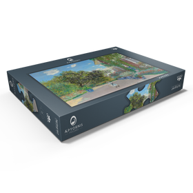 Darstellung des Puzzle Motivs The Artist's House at Argenteuil (1873) by Claude Monet - Puzzleteile: 1000