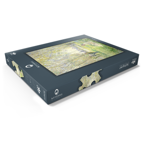 Darstellung des Puzzle Motivs Woman Seated under the Willows (1880) by Claude Monet - Puzzleteile: 200