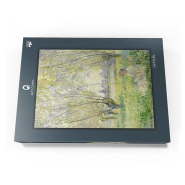 Woman Seated under the Willows (1880) by Claude Monet 500 Puzzle Schachtel Ansicht3