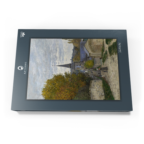 Claude Monet's Street in Sainte-Adresse (1867) 1000 Puzzle Schachtel Ansicht3