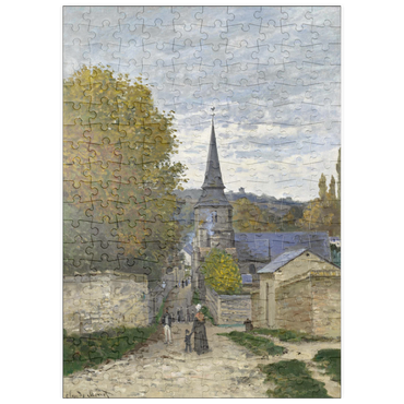 puzzleplate Claude Monet's Street in Sainte-Adresse (1867) 200 Puzzle