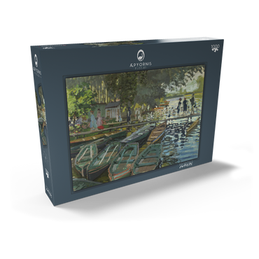 Claude Monet's Bathers at La Grenouillère (1896) 1000 Puzzle Schachtel Ansicht2