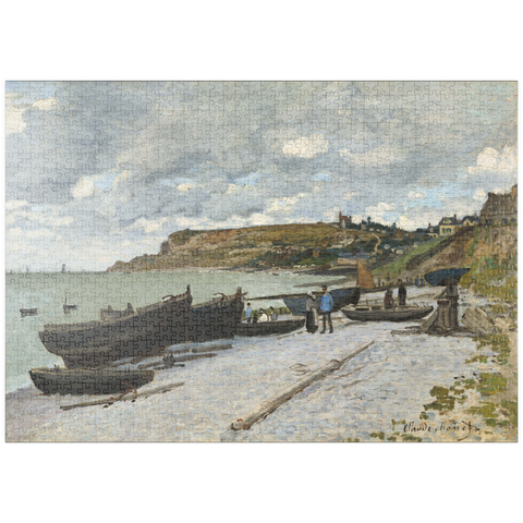 puzzleplate Sainte-Adresse (1867) by Claude Monet 1000 Puzzle
