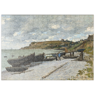 puzzleplate Sainte-Adresse (1867) by Claude Monet 200 Puzzle